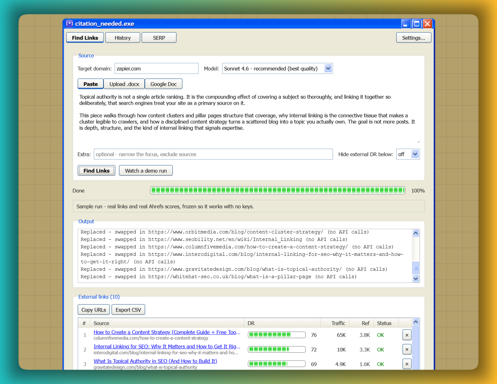 Citation_needed running in the Windows XP theme